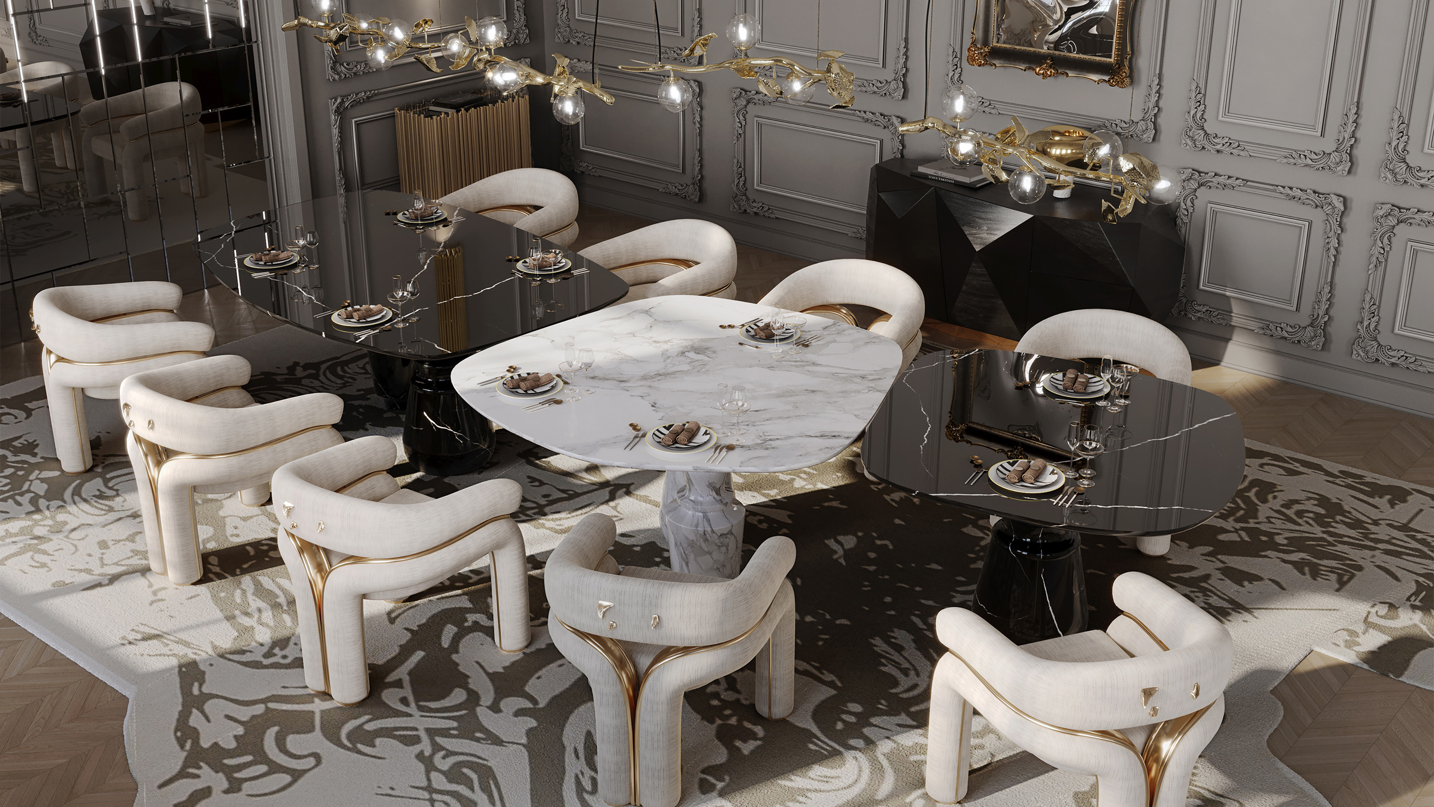 Timeless Mansion Kensington Palace Gardens by Boca do Lobo