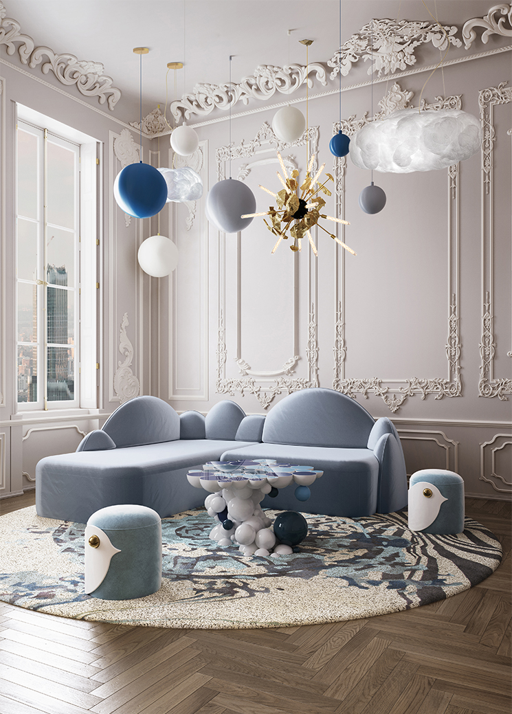 Contemporary cloud ii by Boca do Lobo