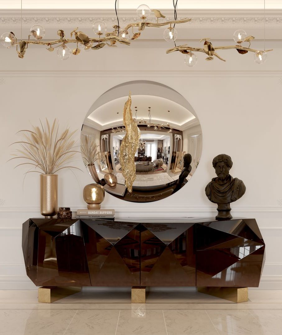 Contemporary diamond chocolate xl by Boca do Lobo
