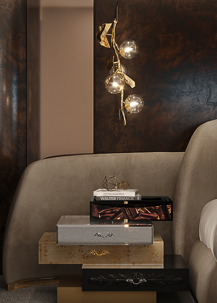 Contemporary hera suspension single by Boca do Lobo