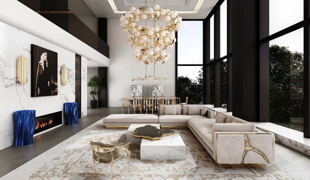 Contemporary hera round iii by Boca do Lobo