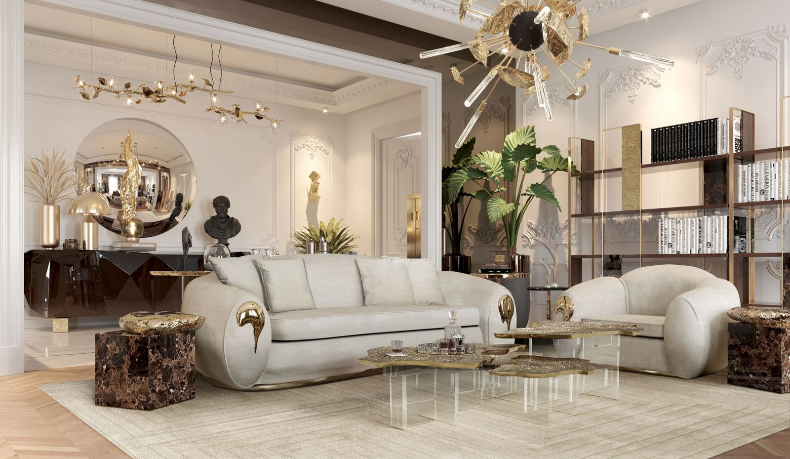 Contemporary soleil by Boca do Lobo