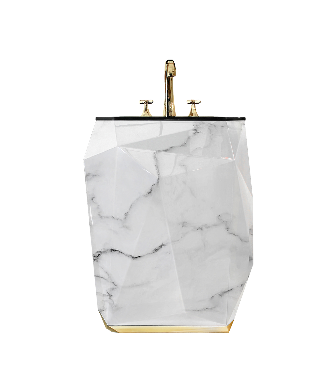 Contemporary diamond faux by Boca do Lobo