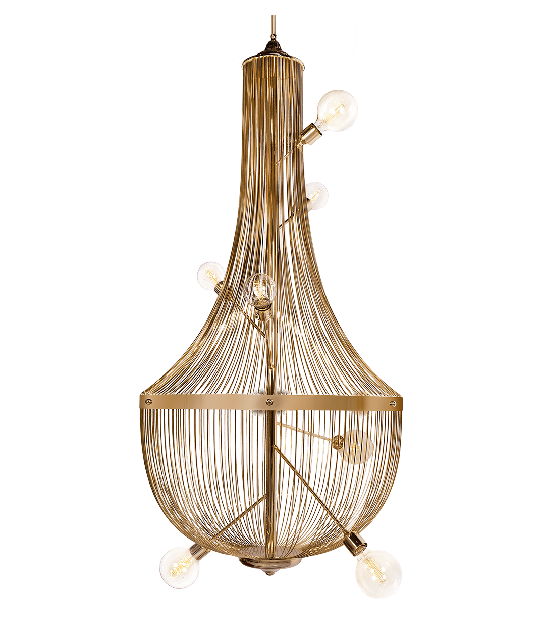 Contemporary l chandelier by Boca do Lobo
