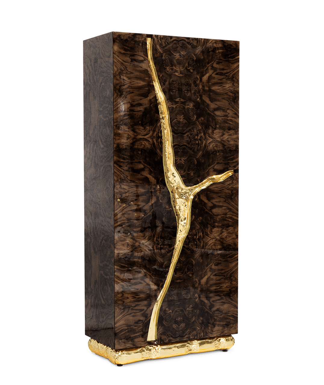 Contemporary lapiaz walnut root by Boca do Lobo
