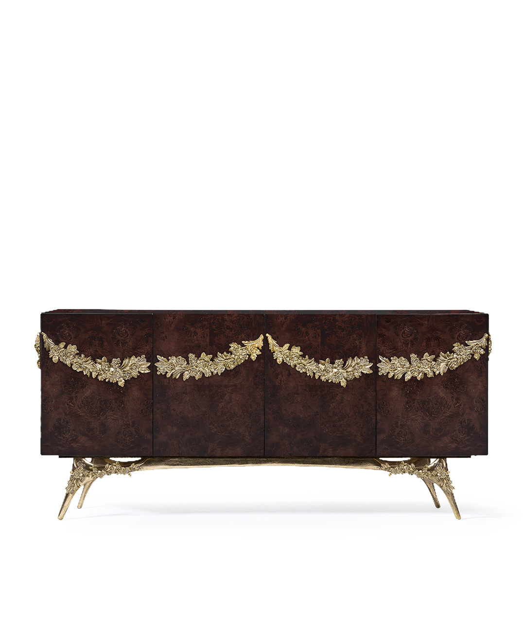 Contemporary Majestic Walnut Root Veneer by Boca do Lobo