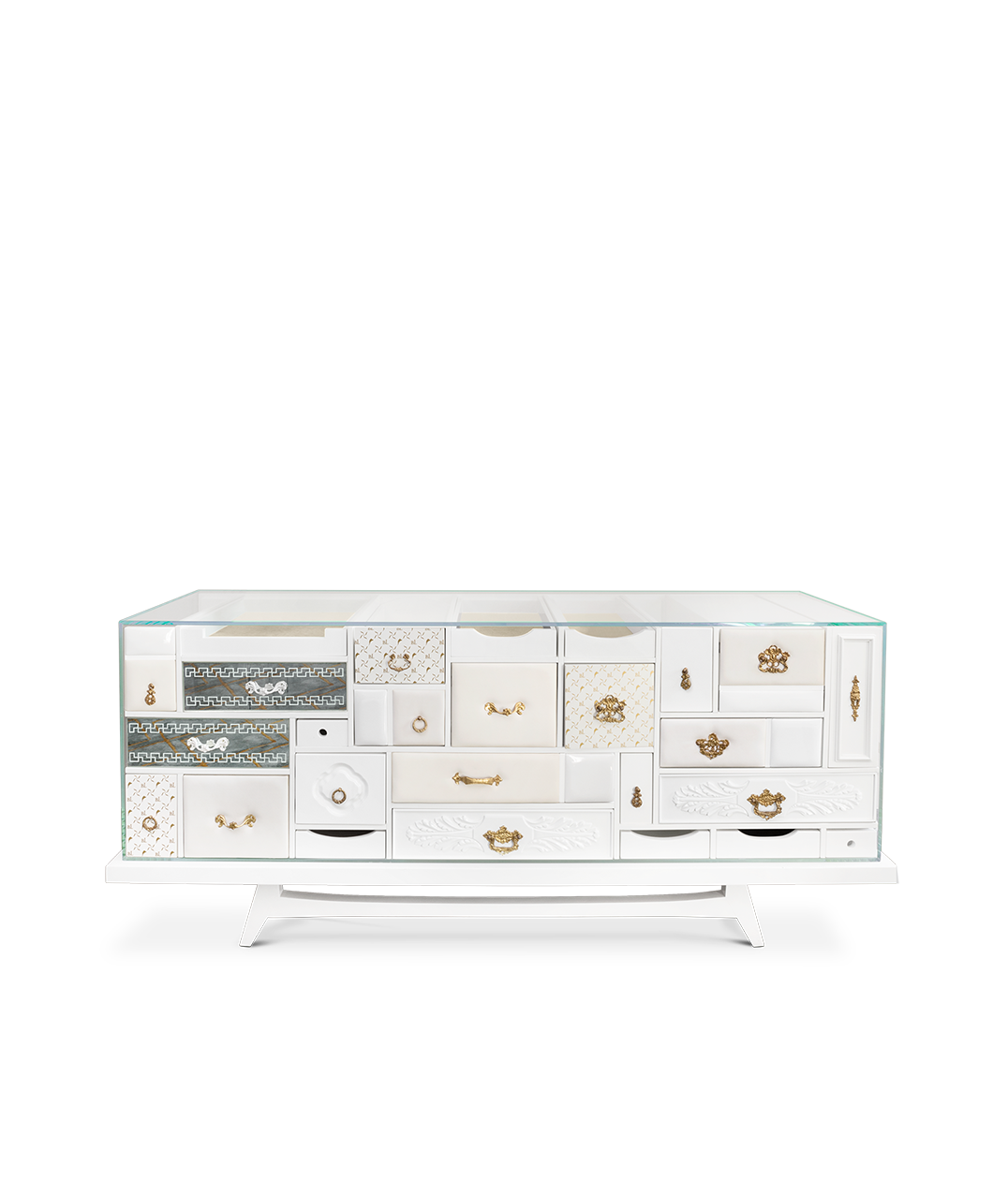 Contemporary mondrian white by Boca do Lobo