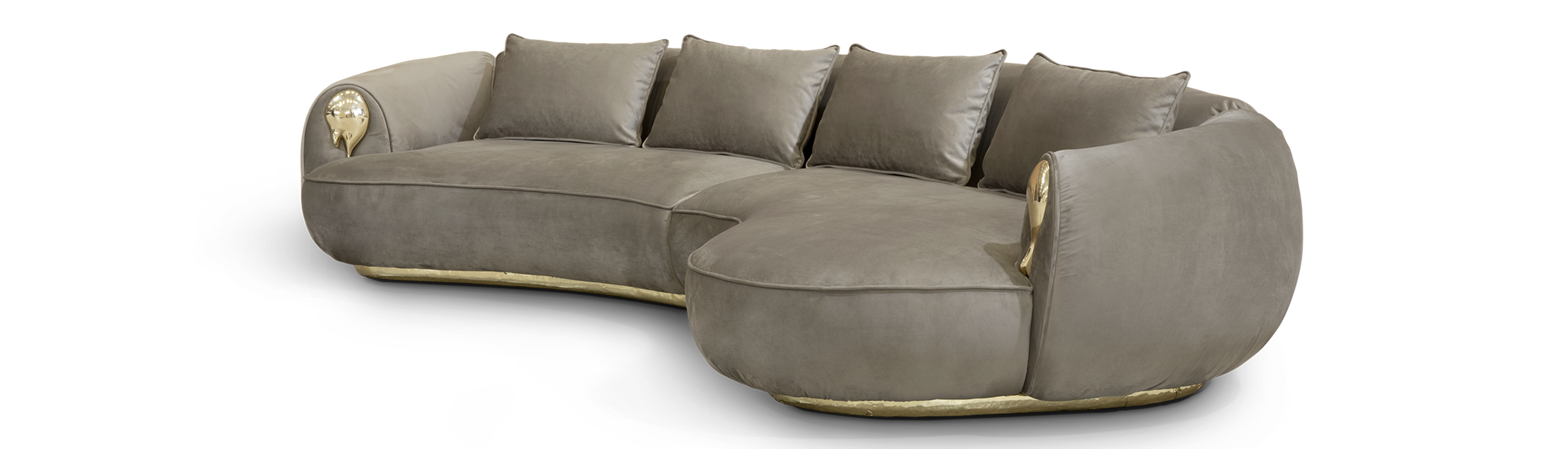 Contemporary soleil curved by Boca do Lobo